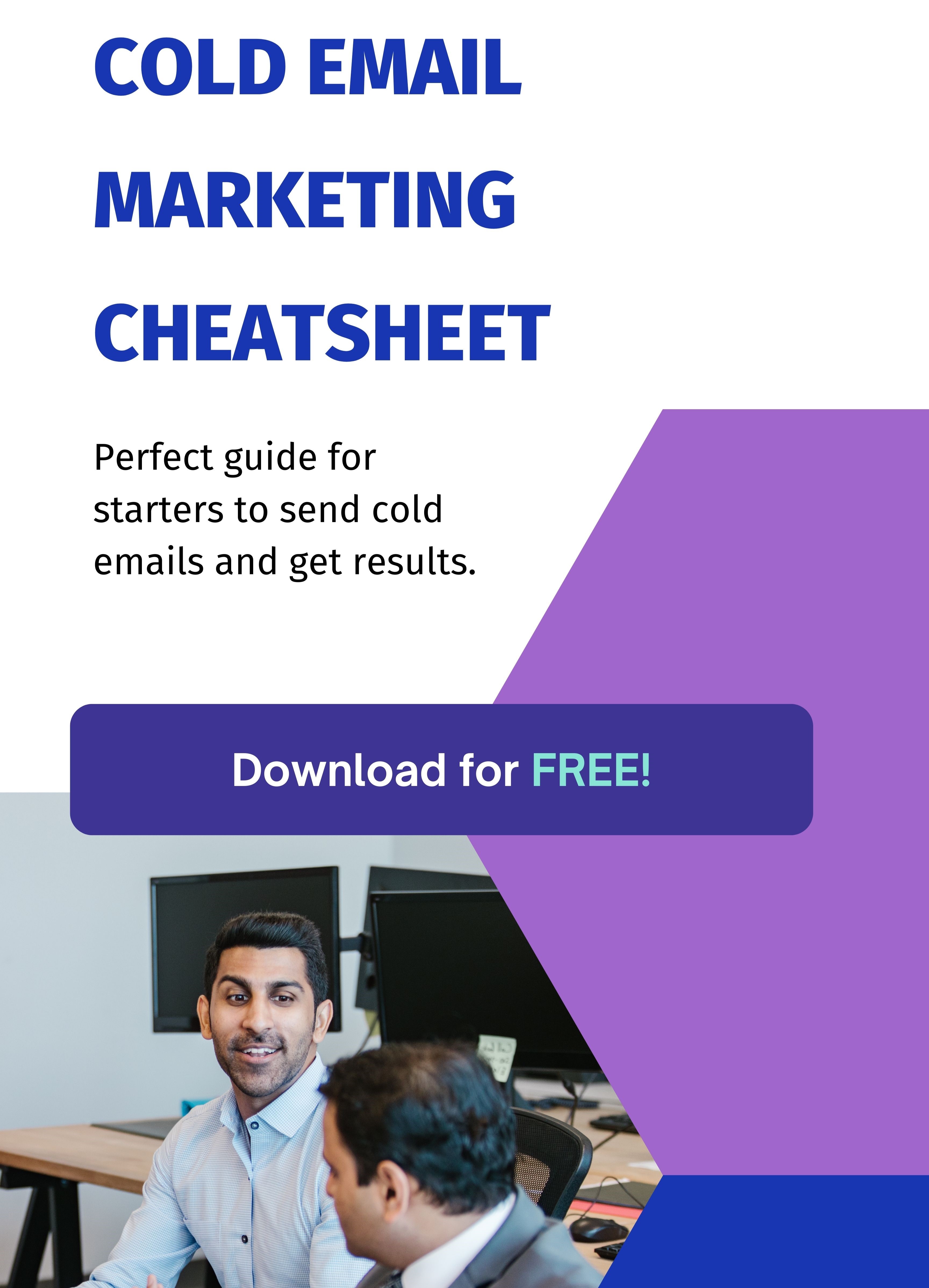 Cold Email Marketing Cheatsheet